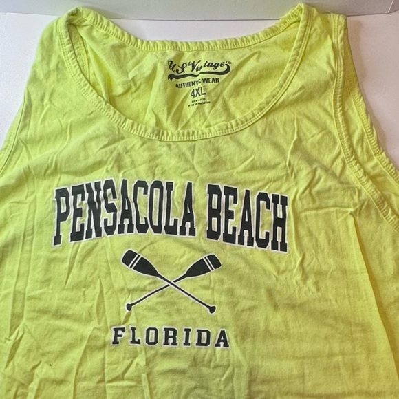 Other - Yellow Pensacola Beach Tank Top